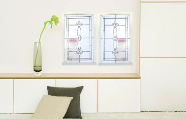 Özel Tasarım Dekoratif Cam Pencere Bölmeleri Termal / Ses Yalıtımı