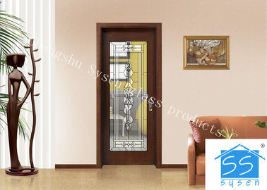 Kapılar İçin Özel Cam Panelleri, 16-30 Mm Dekoratif Vitray