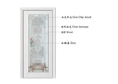Kapı / Pencere Temperli Güvenlik Cam Amerikan Tarzı Temizle Sertleştirilmiş Cam
