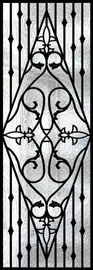 El Dövme Bina için Galvanizli Çelik Olağanüstü Kakma Kapı Camı