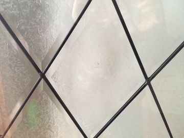 Ahşap Sanatsal Cam Panelleri Asit Edilmiş Üçlü Tabakalar Bitmiş Yüzey