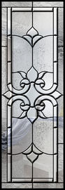 Buzlu cam Temyiz Dekoratif Panel Cam Apartman Ev Desen Yüzey kumlanmış